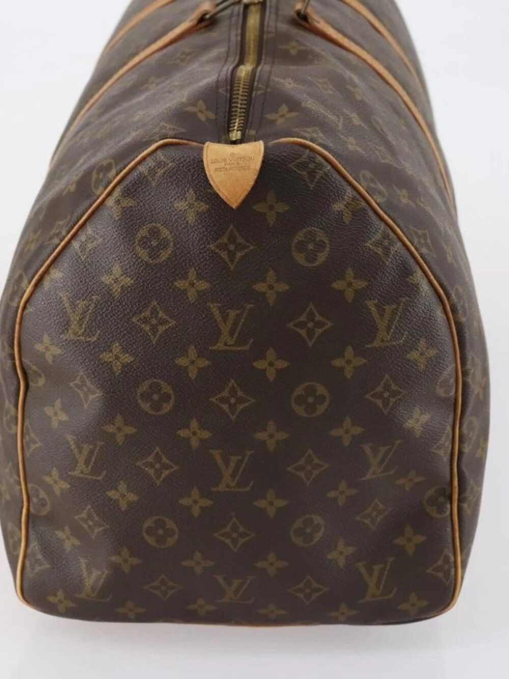 LOUIS VUITTON Monogram Keepall 55 Boston Bag M41424 LV Auth 147845 - Picture 4 of 15